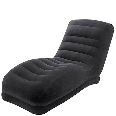 Надувное велюровое кресло Intex (68595)