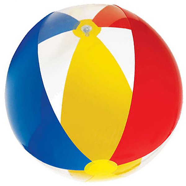 Надувной мяч Intex Парадиз Красный/Синий/Желтый (59032)