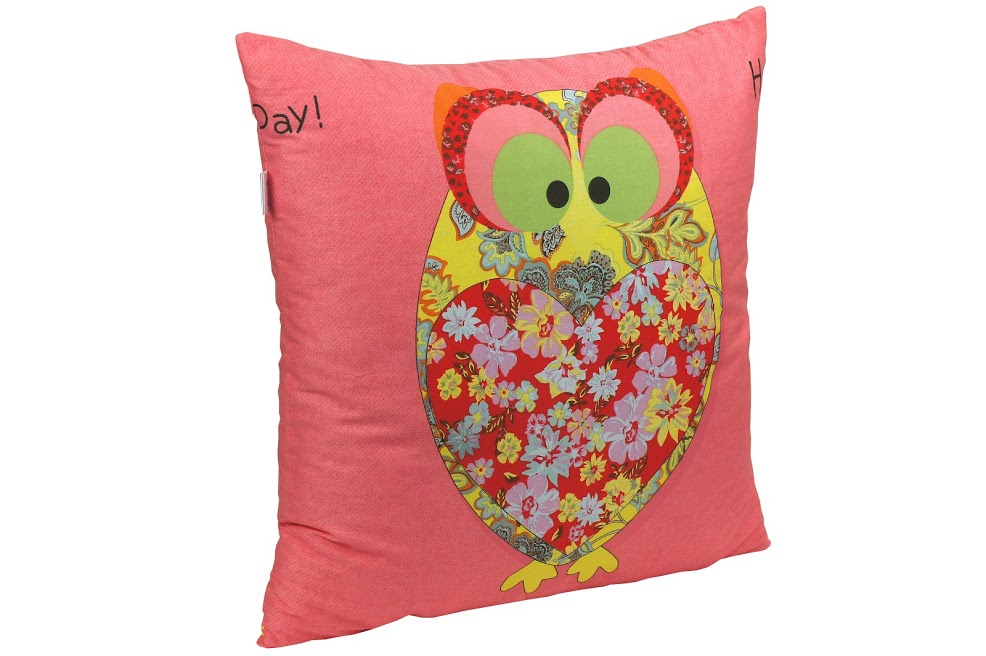 Подушка декоративная Owl Red 50 * 50 см