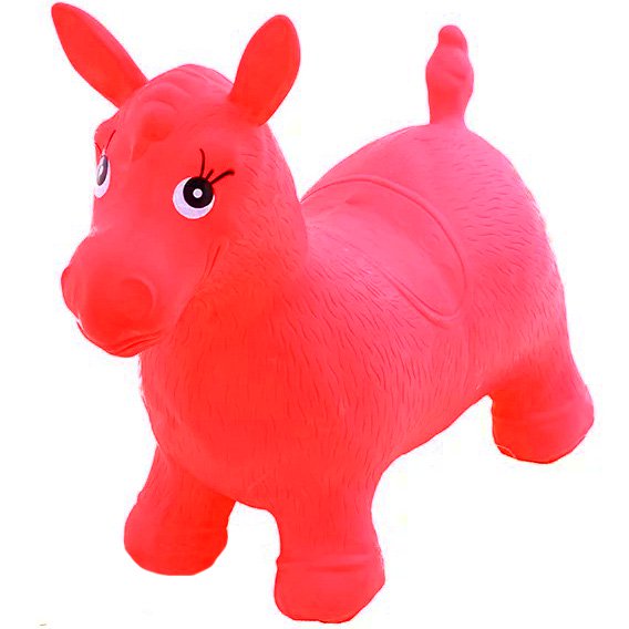 Прыгун Bambi MS 0001 Лошадка Красный