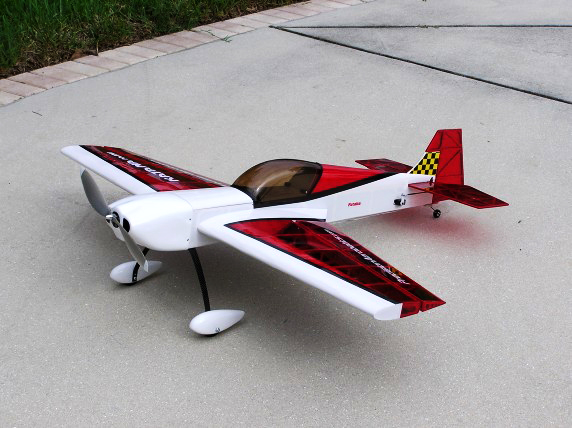 Самолёт р/у Precision Aerobatics Katana Mini 1020мм KIT (красный)