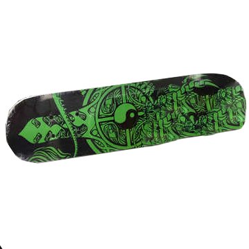 Скейт Best Roller F 22224 Черно-зеленый орнамент