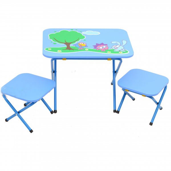 Стол с 2-мя стульчиками OMMI Смешарик Синий