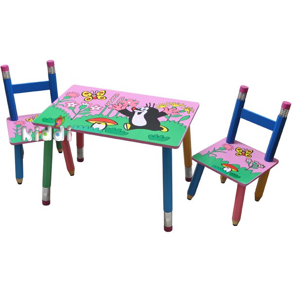 Столик с двумя стульчиками Baby Tilly Джунгли (2803-11)