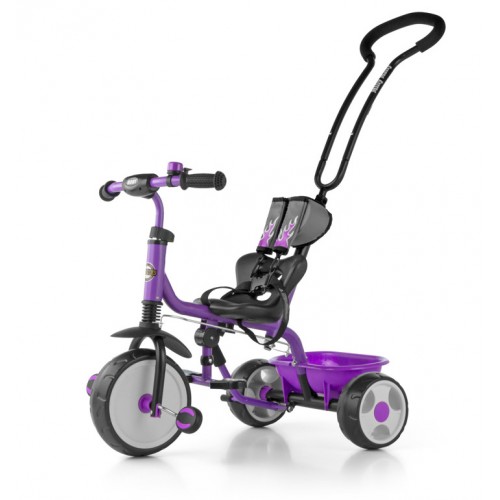 Велосипед 3х кол. M.Mally Boby 2015 с подножкой (violet)