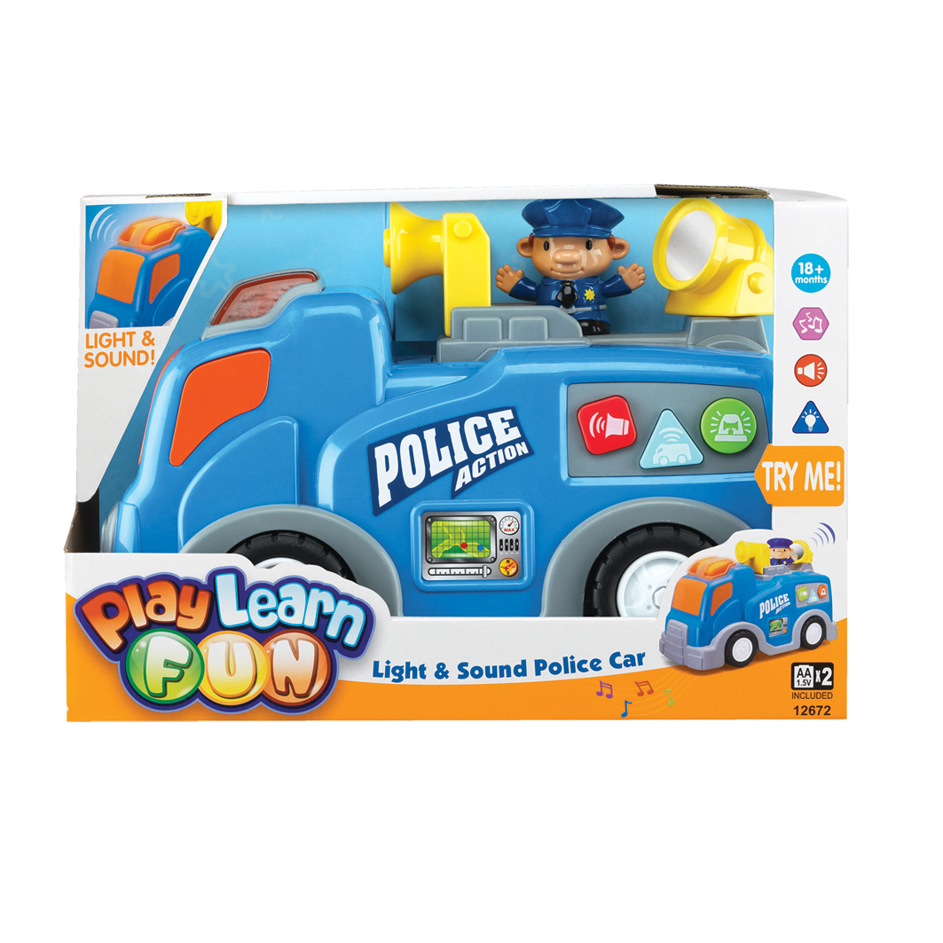 Полицейская машина Keenway и полицейский (12672)