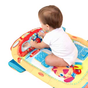 Детский коврик в форме Машинка для малыша