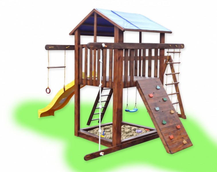 Дитячий ігровий комплекс з гойдалкою Babygrai -2