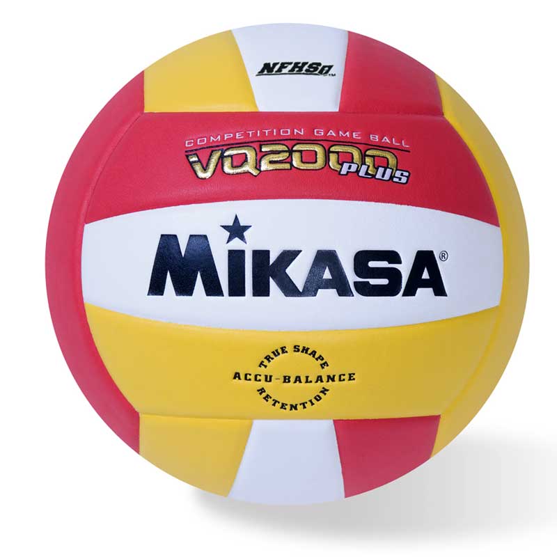 М'яч волейбол MIKASA VQ 2000 біло-жовто-червоний